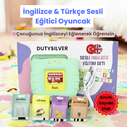 Sesli Telaffuzlu İngilizce & Türkçe Eğitici Oyuncak