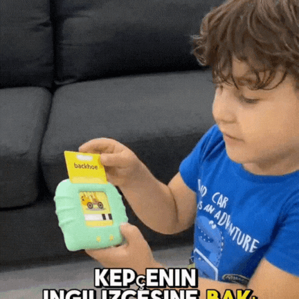 Sesli Telaffuzlu İngilizce & Türkçe Eğitici Oyuncak